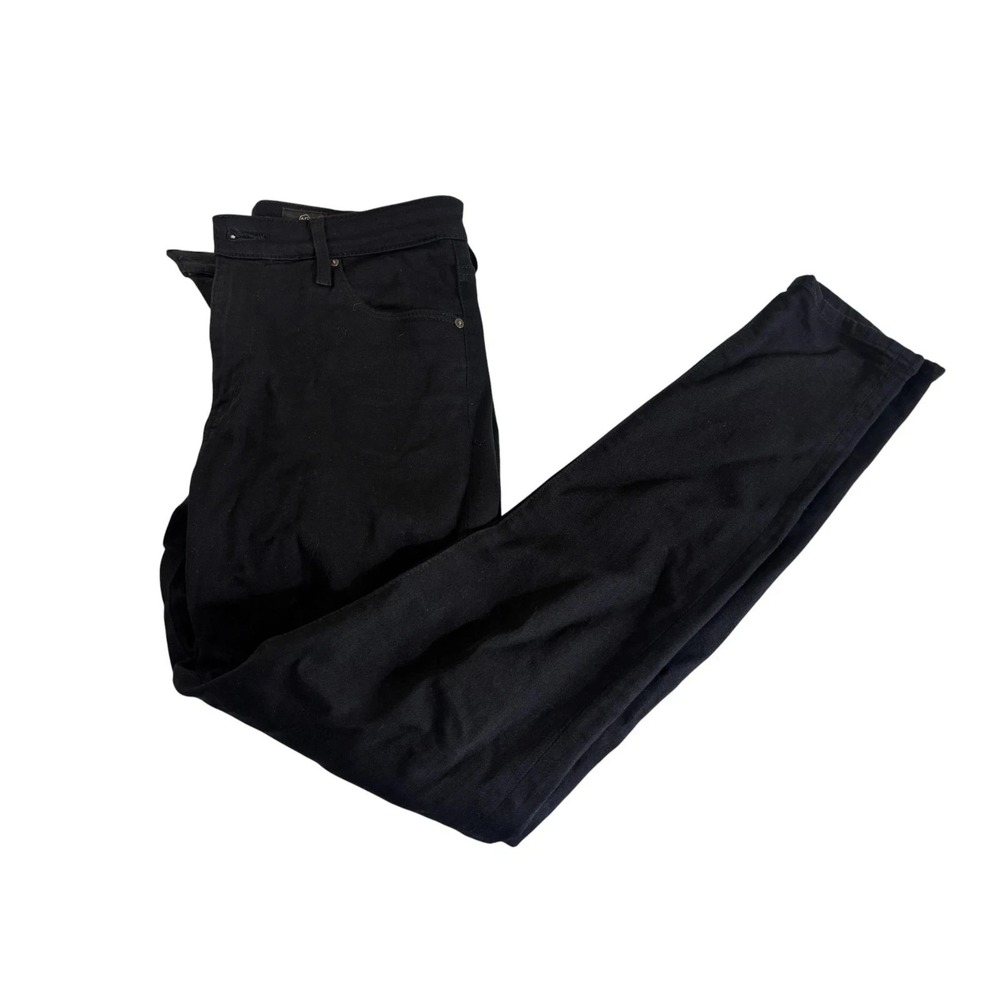 Adriano Goldschimed Ankle Jeans Women 27 Black Denim High Rise The Farrah Skinny
